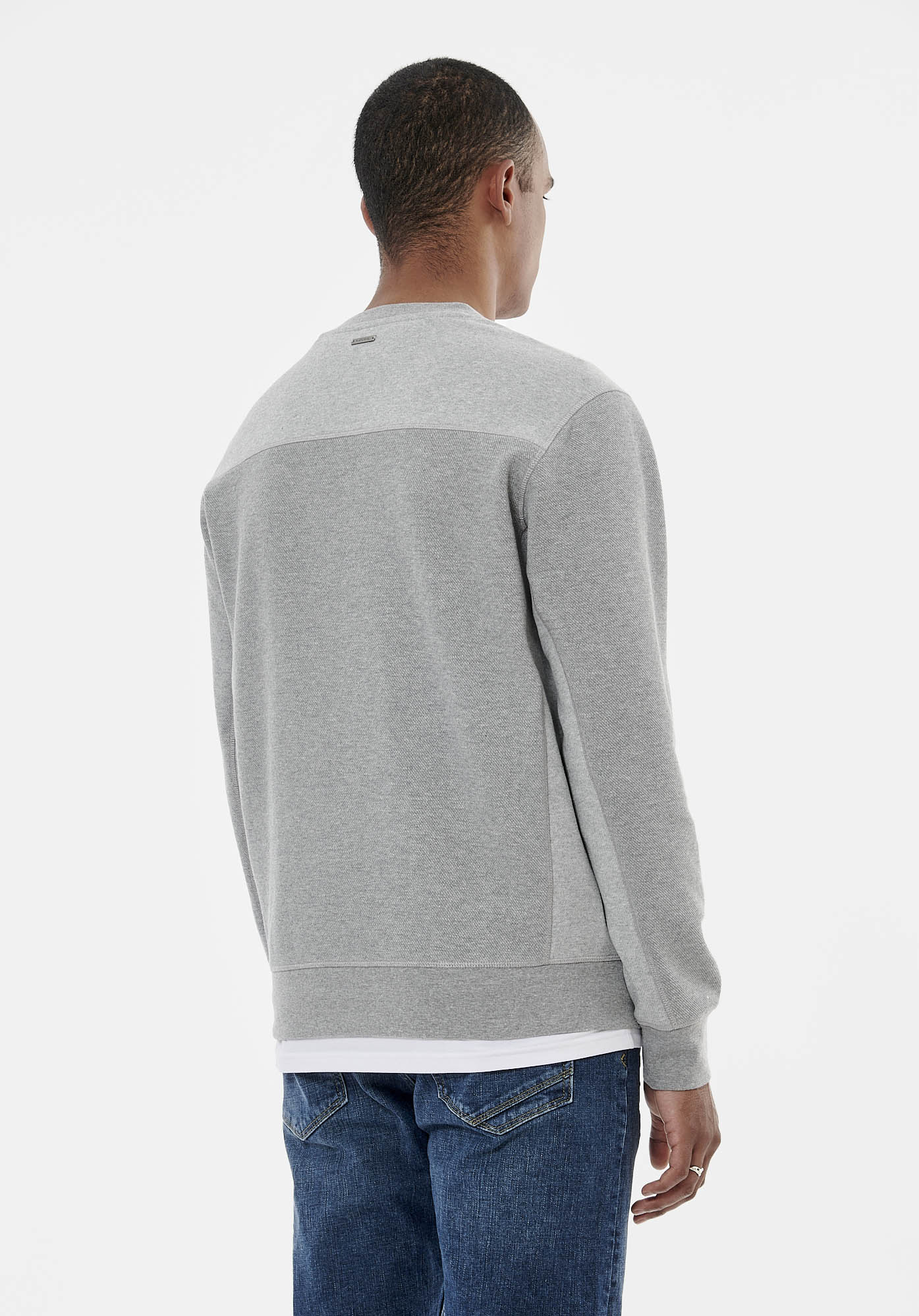VOLA   Sweat gris homme