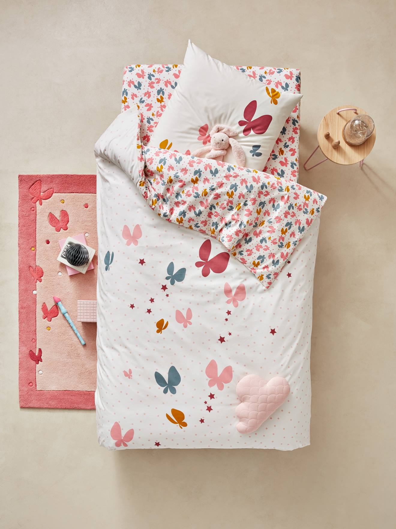 Drap-housse enfant ENVOLEE multicolore