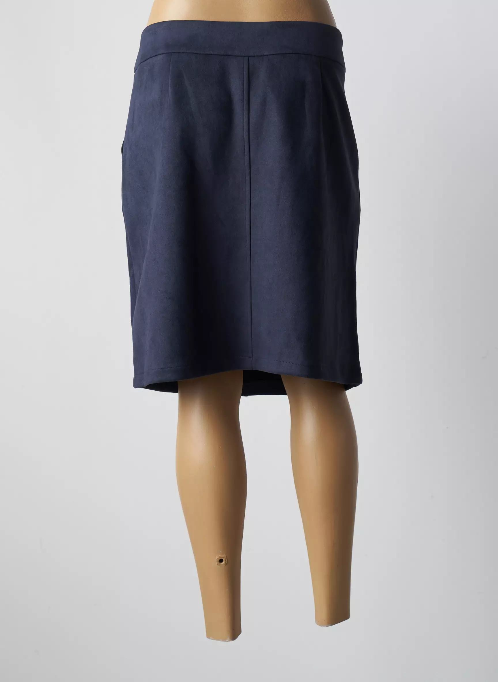 A Belle Jupes Mi Longues Femme couleur bleu