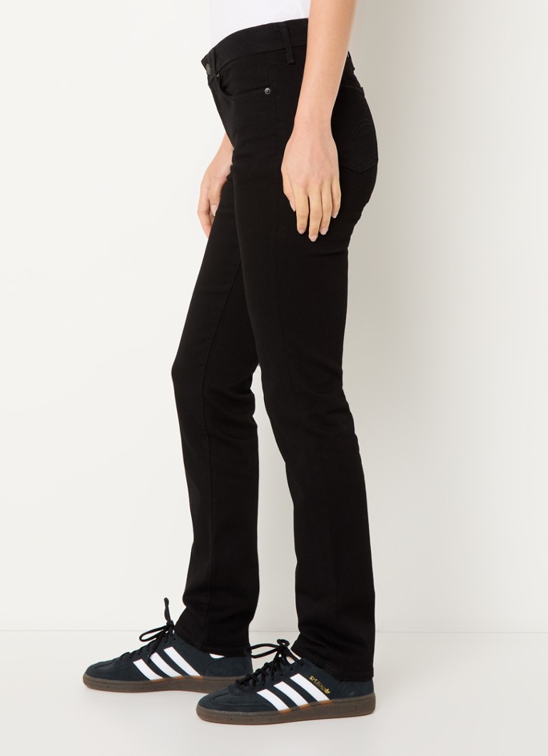 Calça jeans Levi's de cintura alta, corte slim e com elastano.