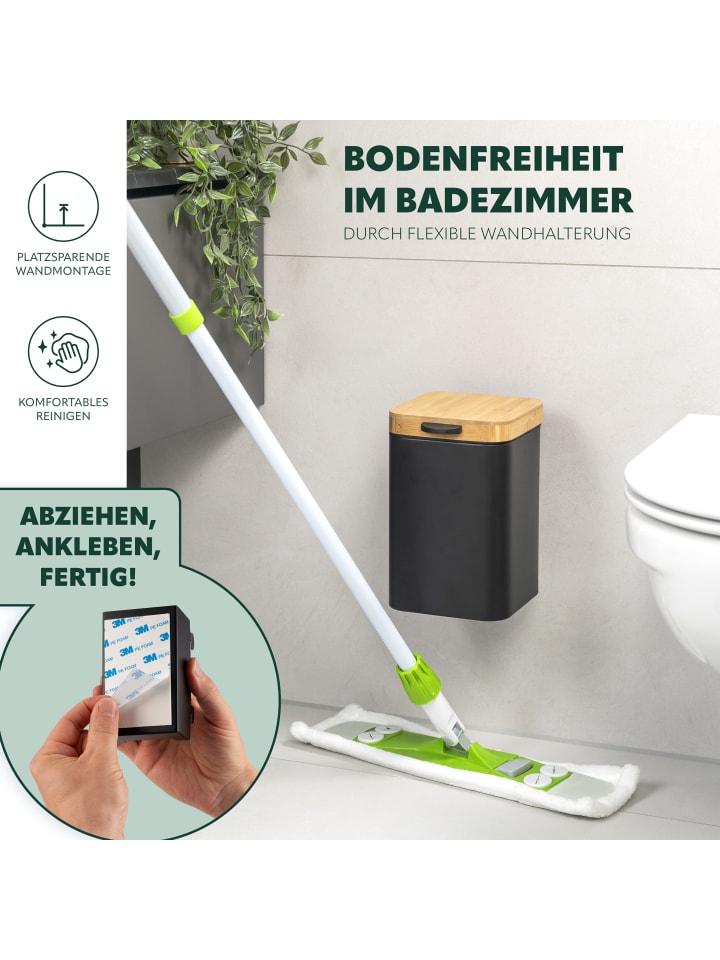bremermann Wand-Kosmetikeimer 3L Schwarz günstig kaufen onesize