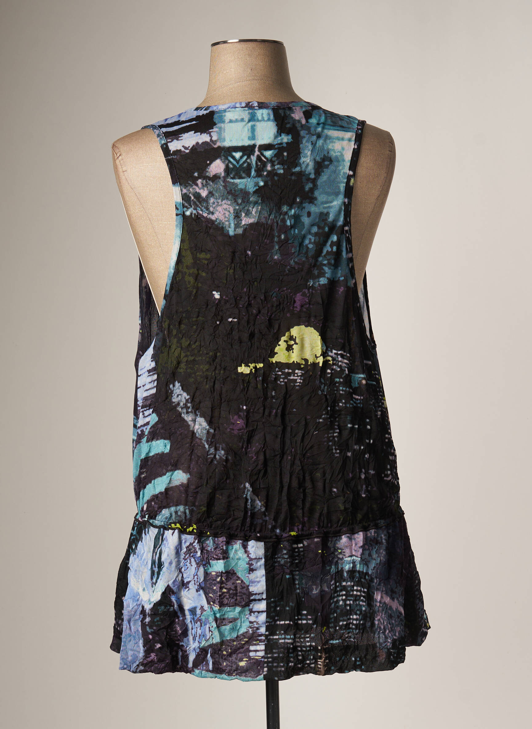 Jean Delfin Tuniquesansmanche Femme couleur bleu