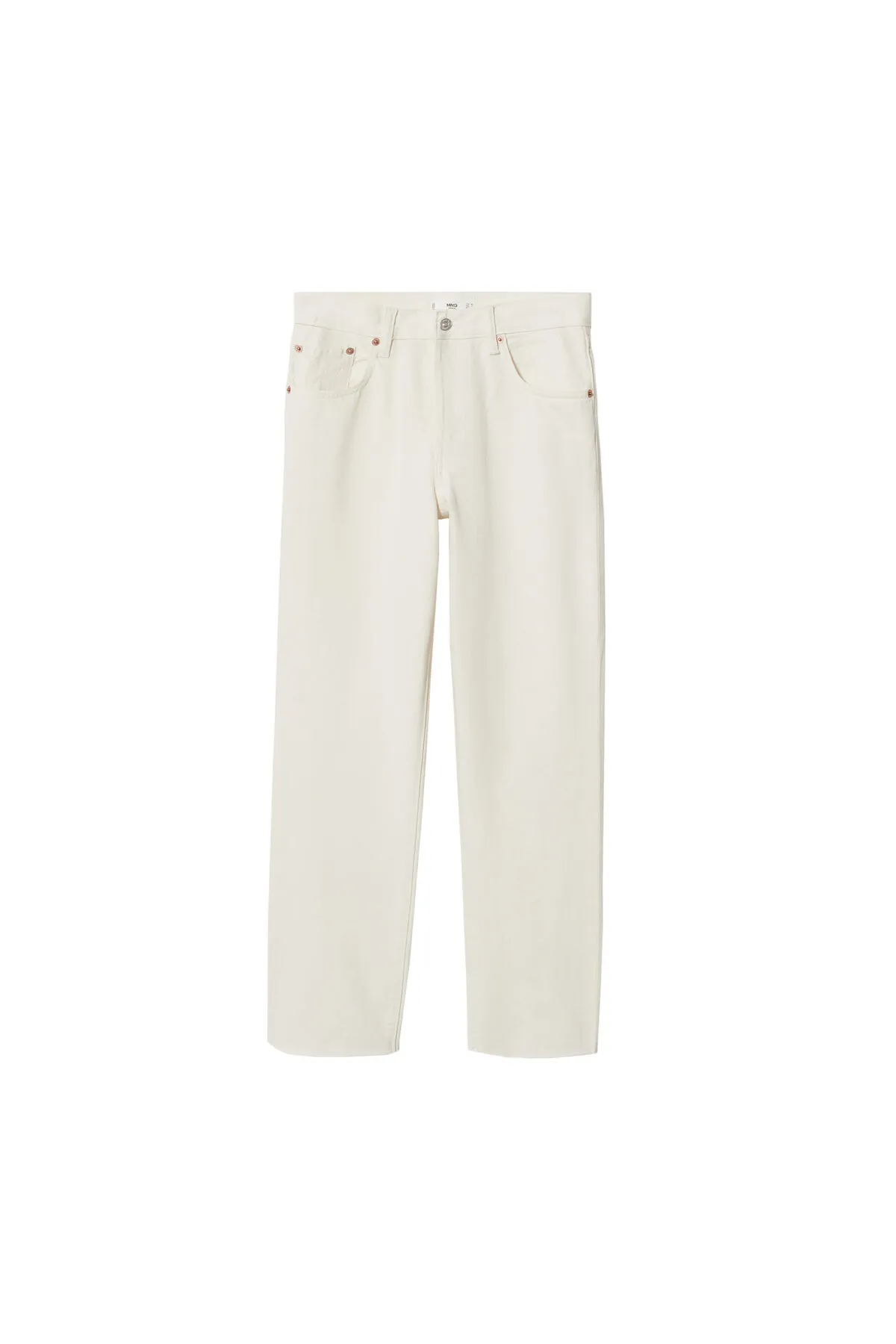 MANGO  Ecru Damenjeans 37083834