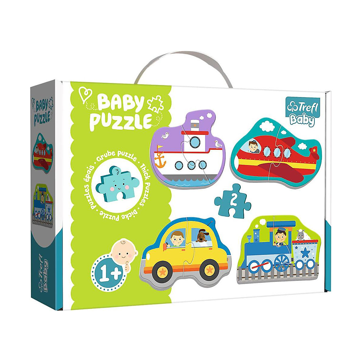 Baby Puzzle - Fahrzeuge (4 x 2 Teile)