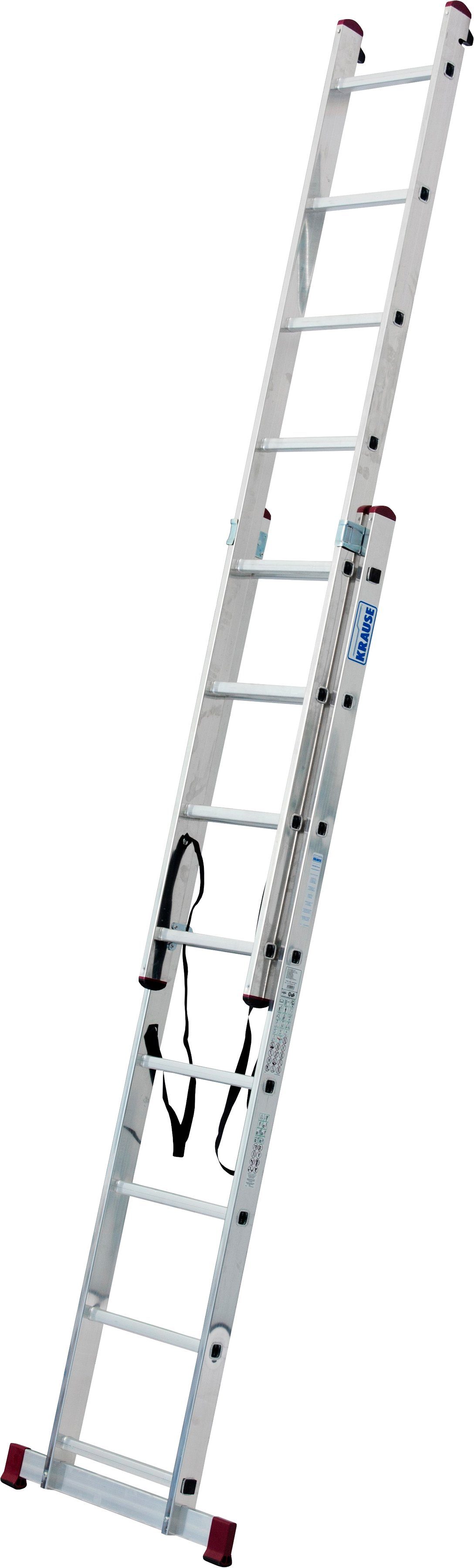 KRAUSE Doppelleiter Corda, 2x8 Sprossen