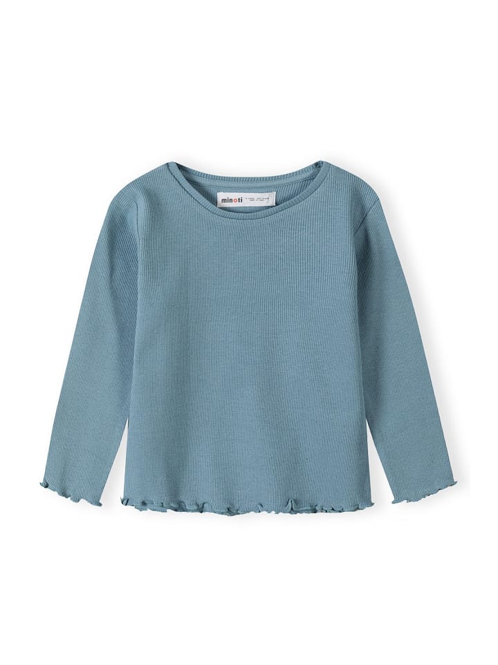 Minoti Longsleeves 12RIBTEE 6 in aquamarin günstig kaufen