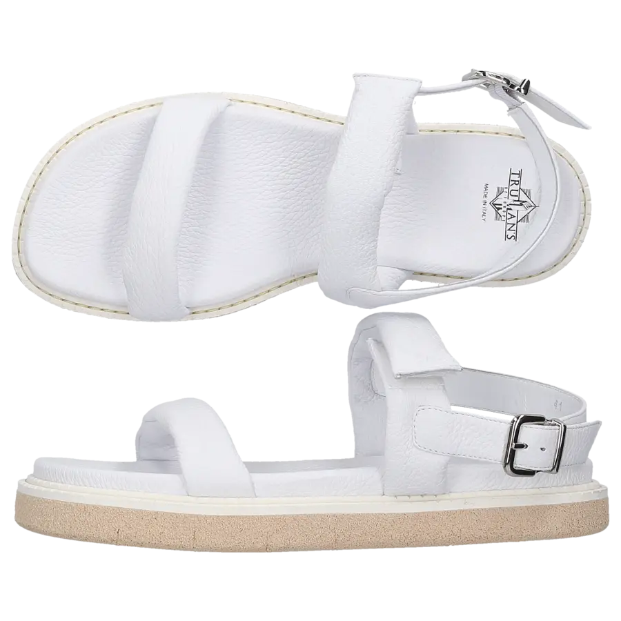 Truman's - Sandalen 9584 Hirschleder - weiß