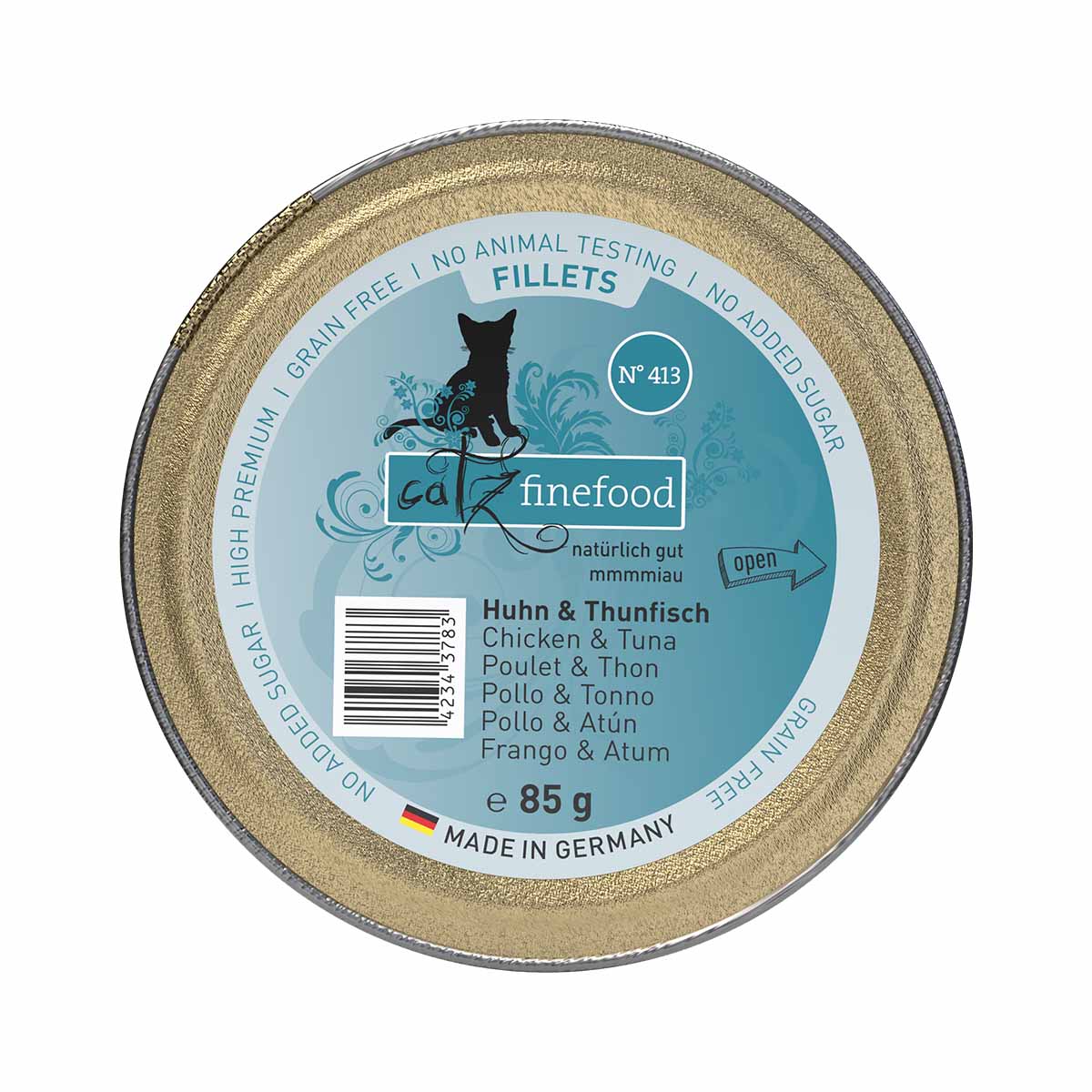 catz finefood Fillets N°413 Huhn & Thunfisch in Jelly