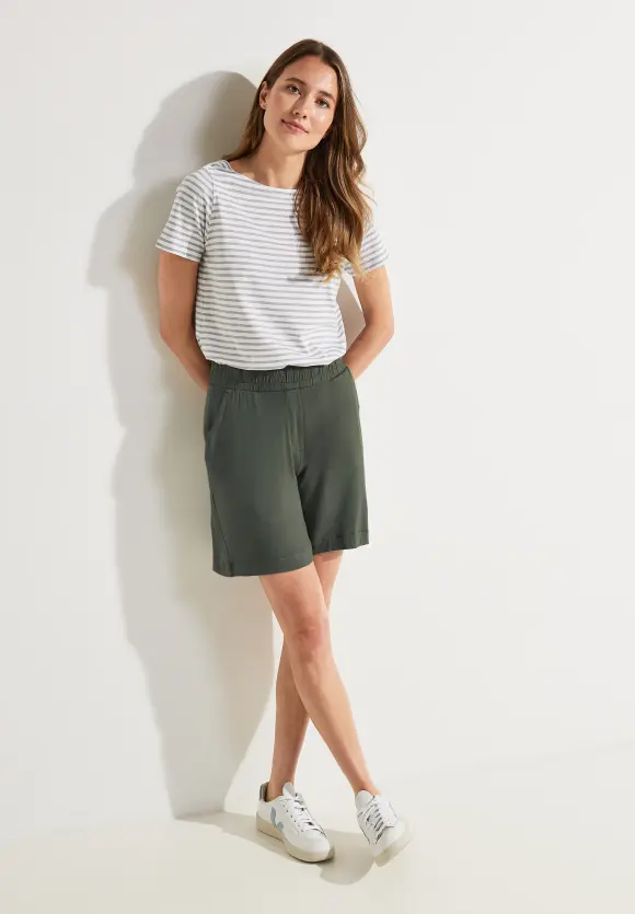 CECIL Jersey Loose Fit Shorts