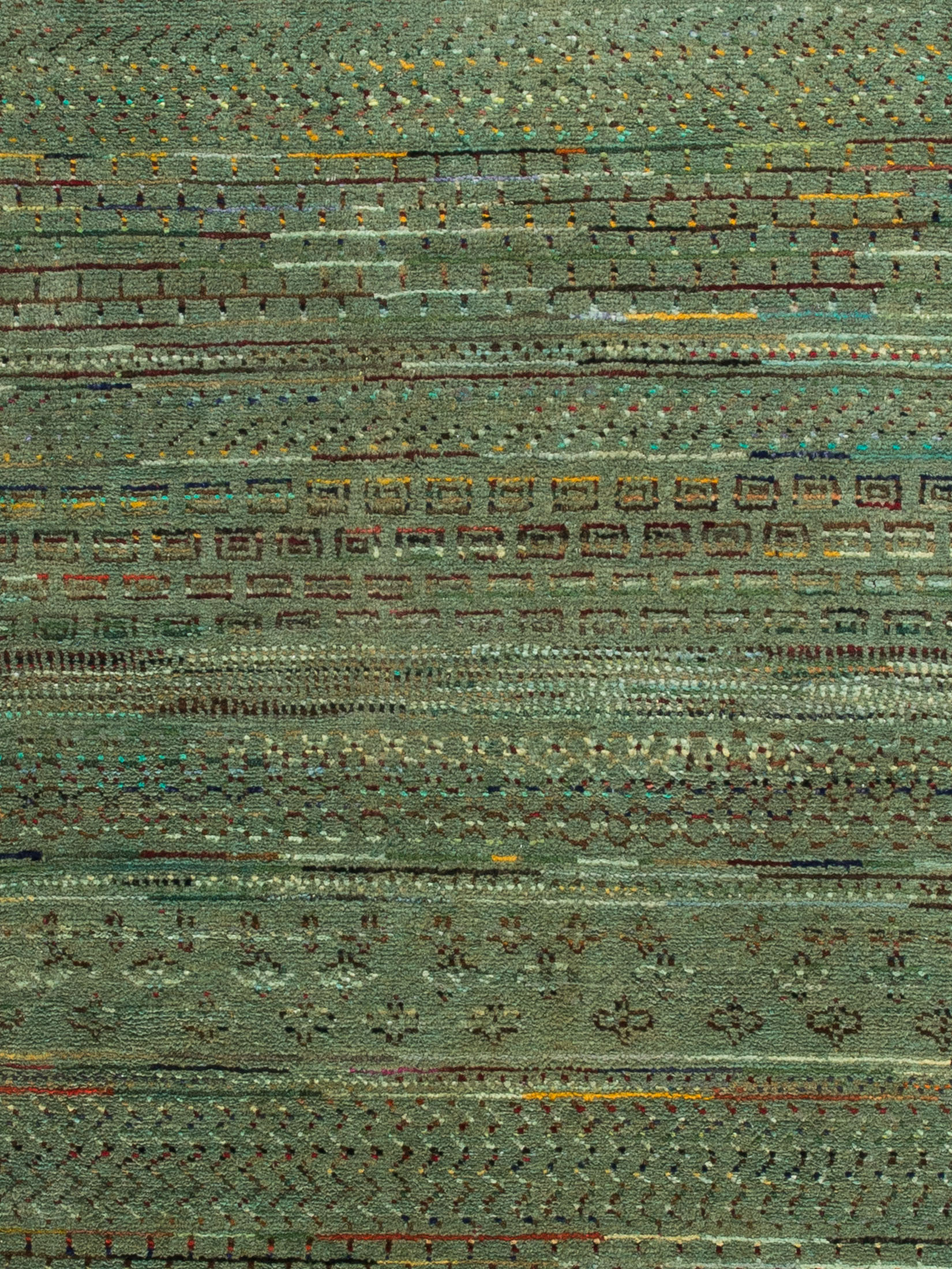 Contemporary Gabbeh ca. 78 x 326 cm, Unikat / Einzelstück