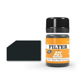 AK Weathering - Blue For Panzer Grey Filter 35ml
