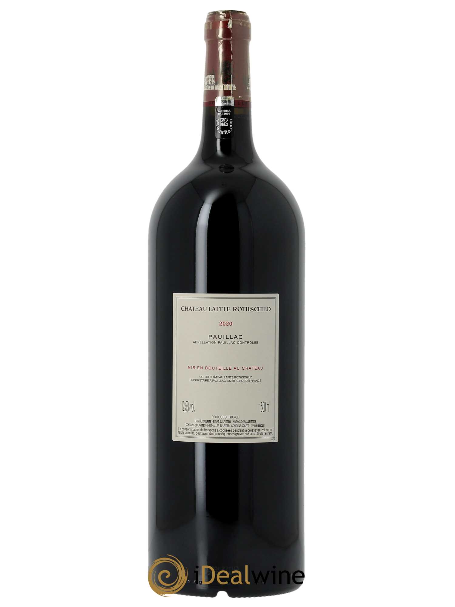 Château Lafite Rothschild 1er Grand Cru Classé (CBO à partir de 3 MG) 2020 - Lot de 1 Magnum