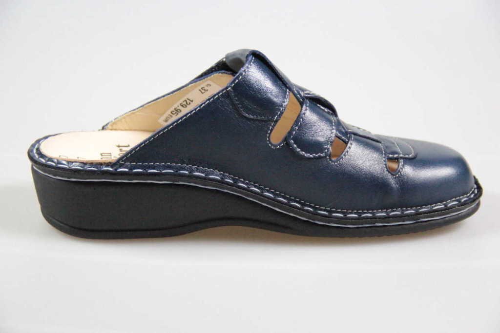 FINN COMFORT Pantoletten blau Java