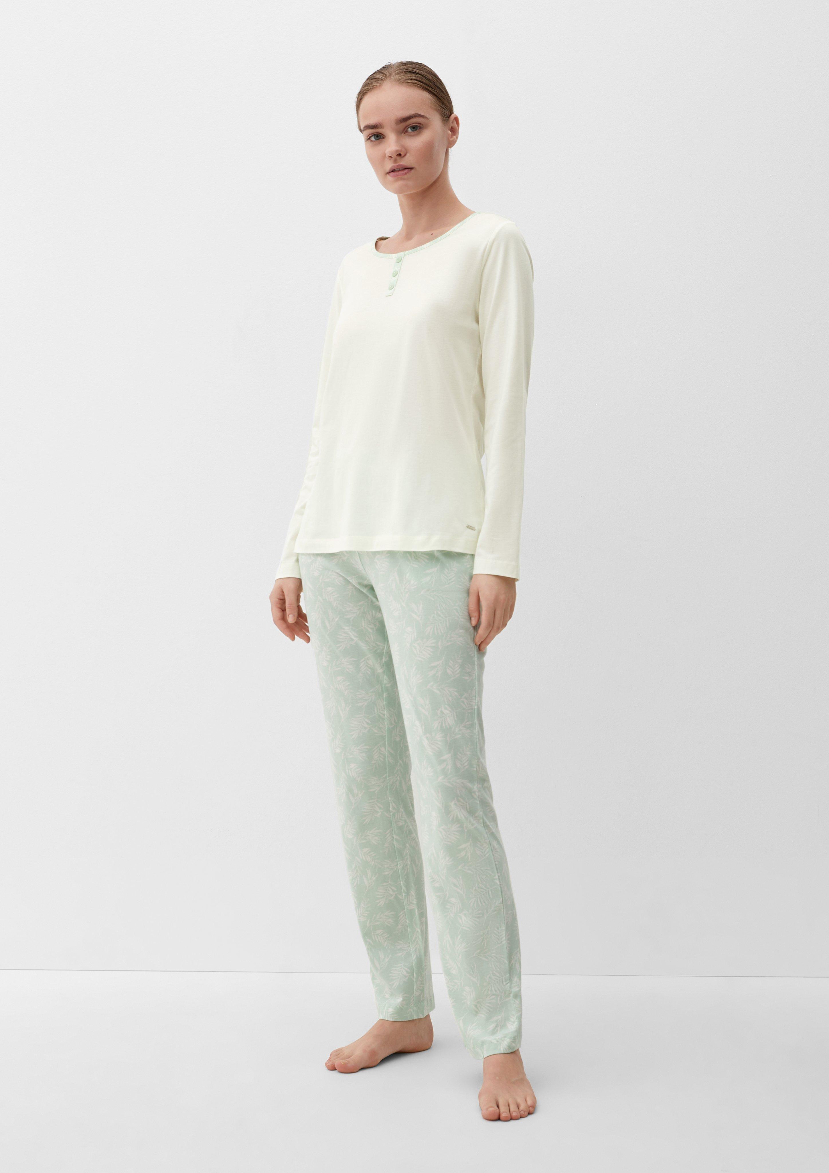 Langes Pyjama-Shirt  6008357-0200