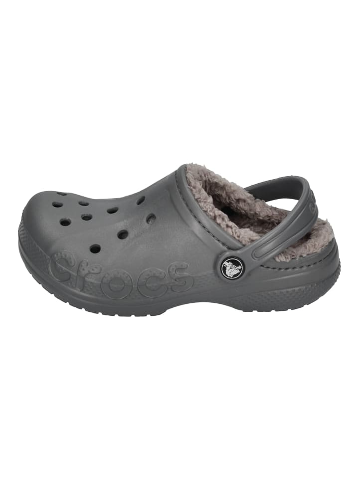 Crocs Hausschuhe Baya Lined Clog 207500-00Q in grau günstig kaufen
