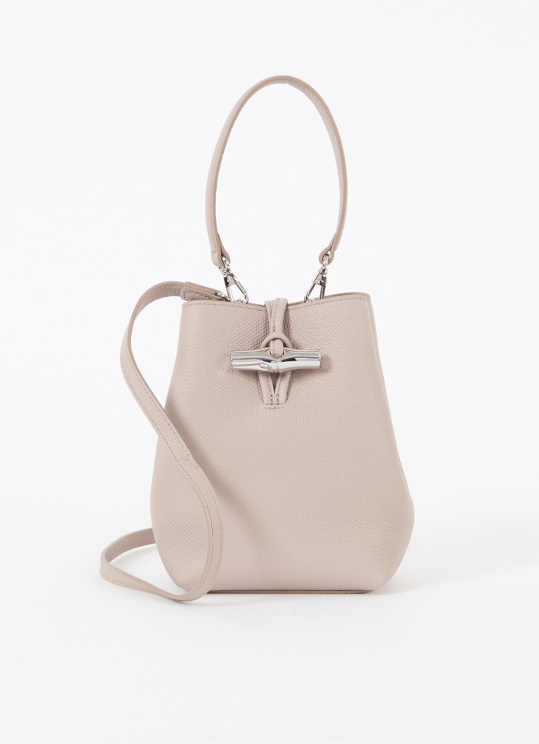 Longchamp Le Roseau shoulder bag with detachable shoulder strap