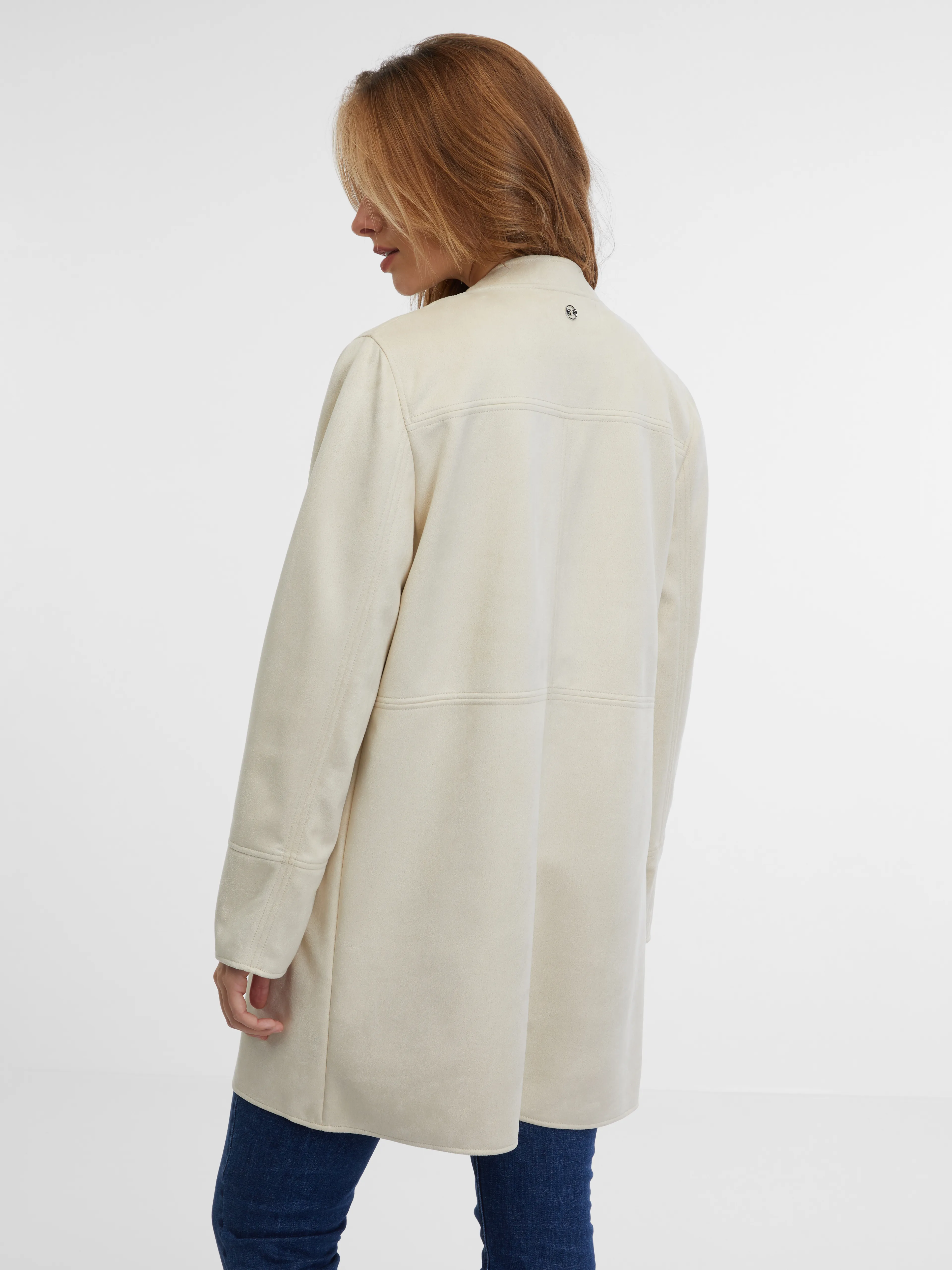 Beige Damen Kunstlederjacke ORSAY