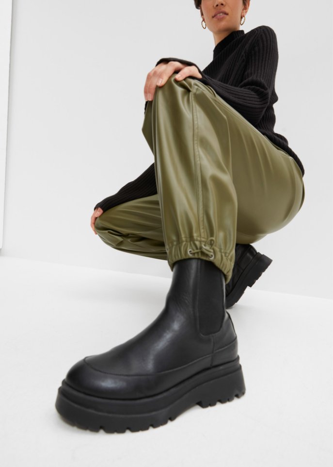 Lederimitat-Hose