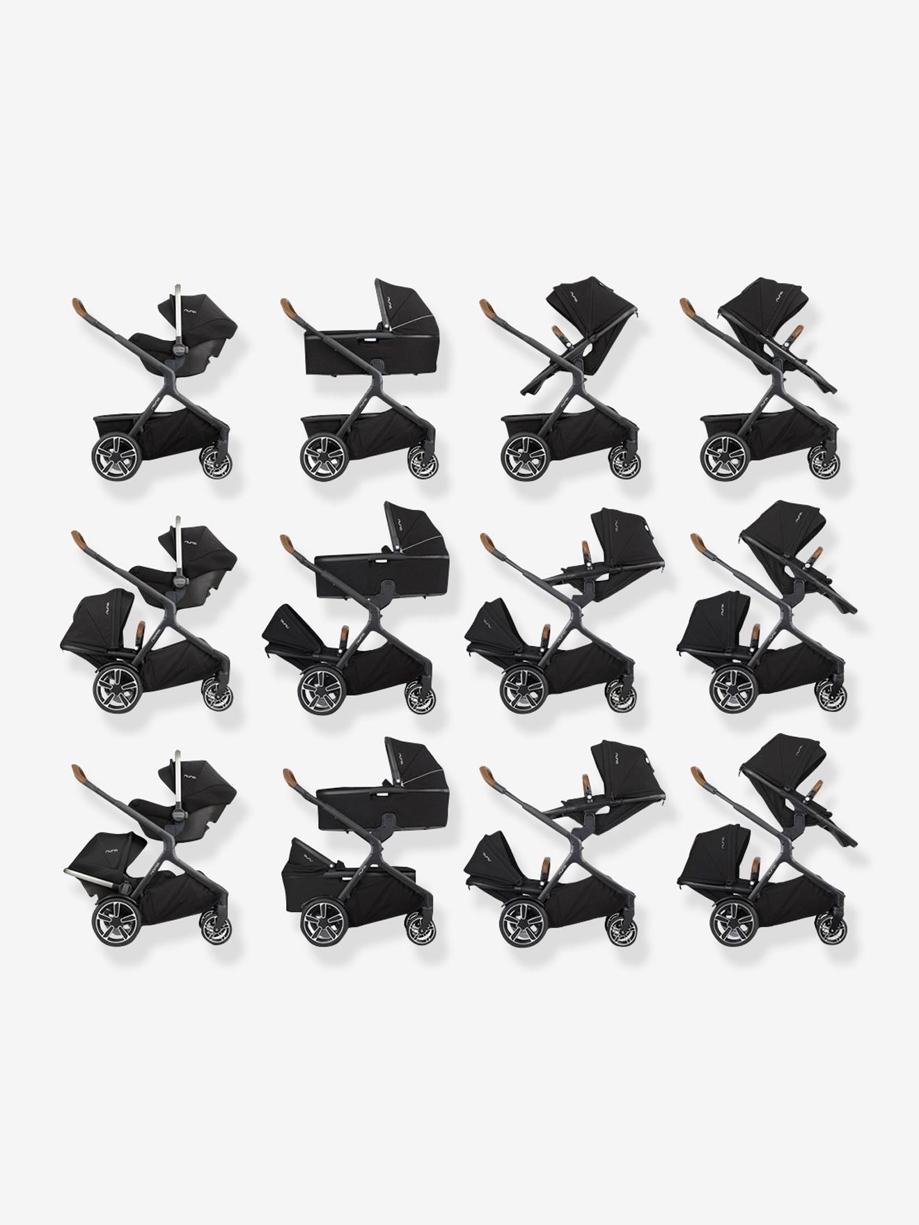 Nuna Kinderwagen DEMI GROW NUNA - schwarz