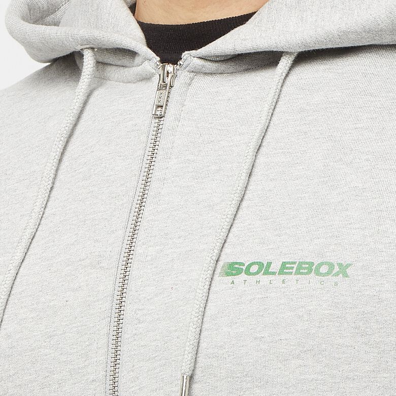 solebox S-Logo Zip Hoodie grey