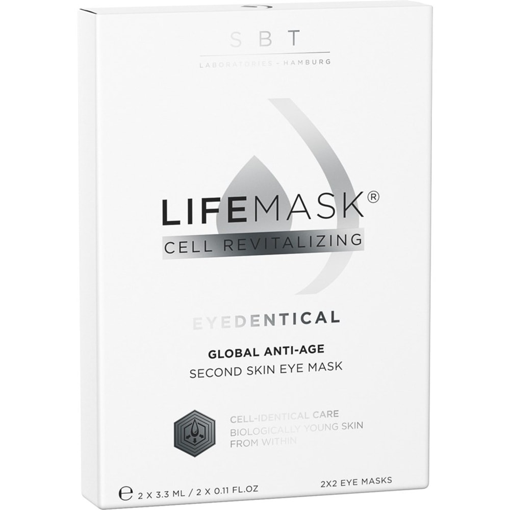 SBT cell identical care Lifemask Global Anti-Age Second Skin Eye Mask Masque