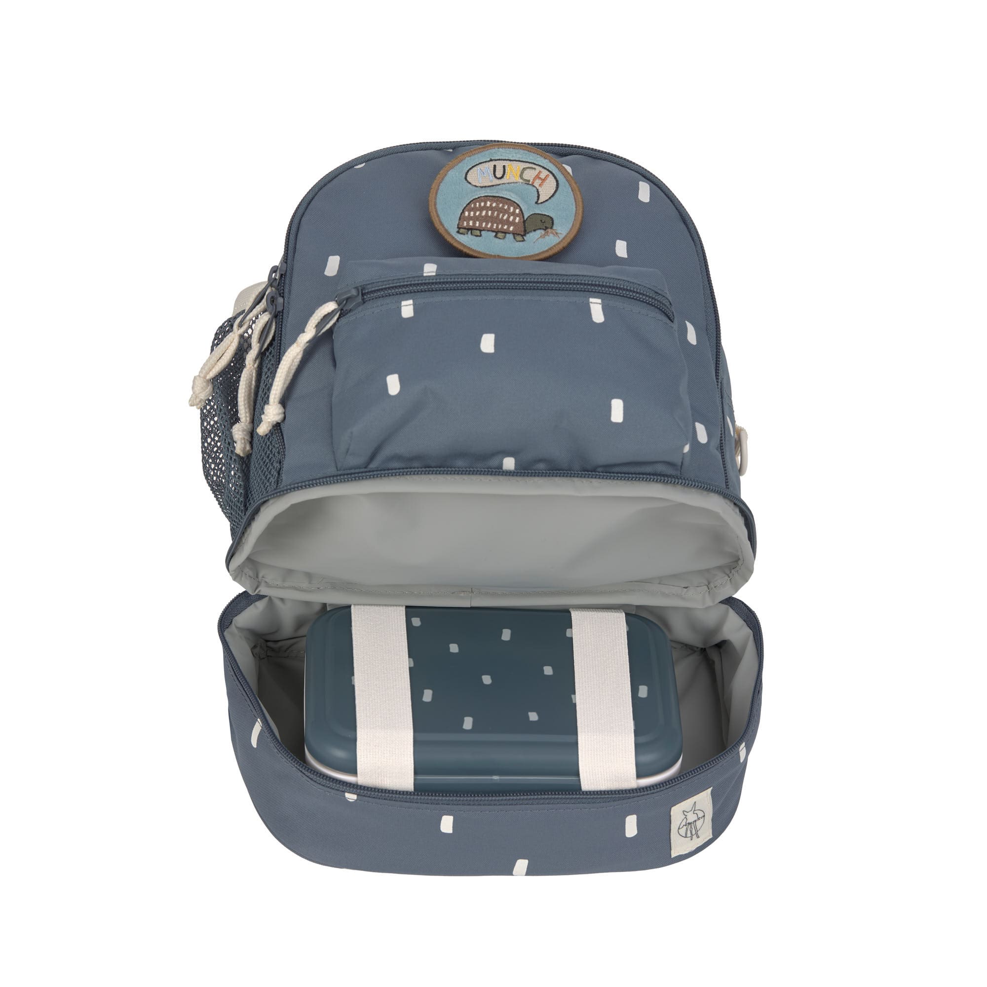 Kindergartenrucksack Mini - Happy Prints, Dunkelblau