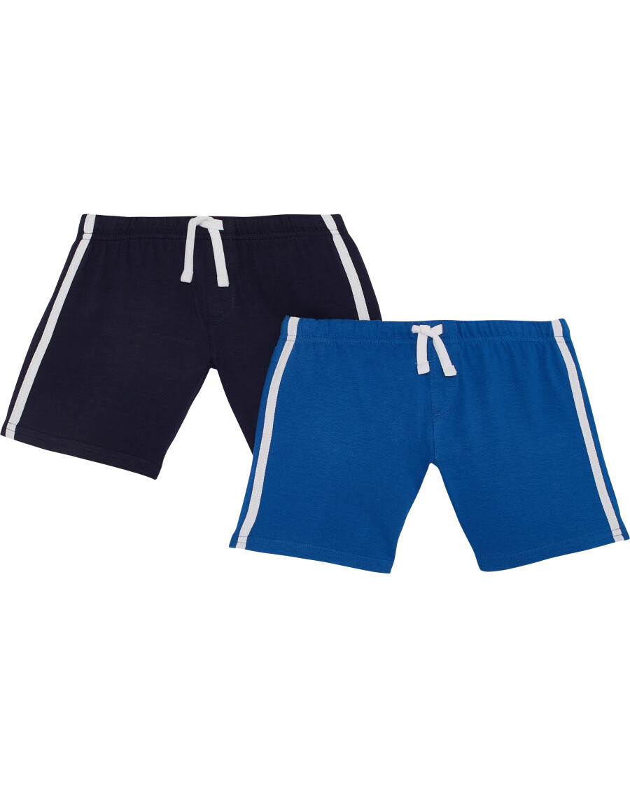 Shorts mit Streifen