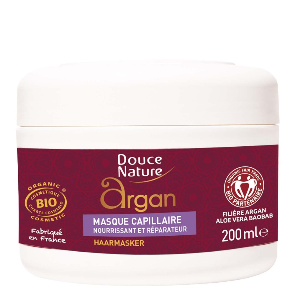 douce nature MASQUE CAPILLAIRE ARGAN 200ML CAPILLAIRE ARGAN
