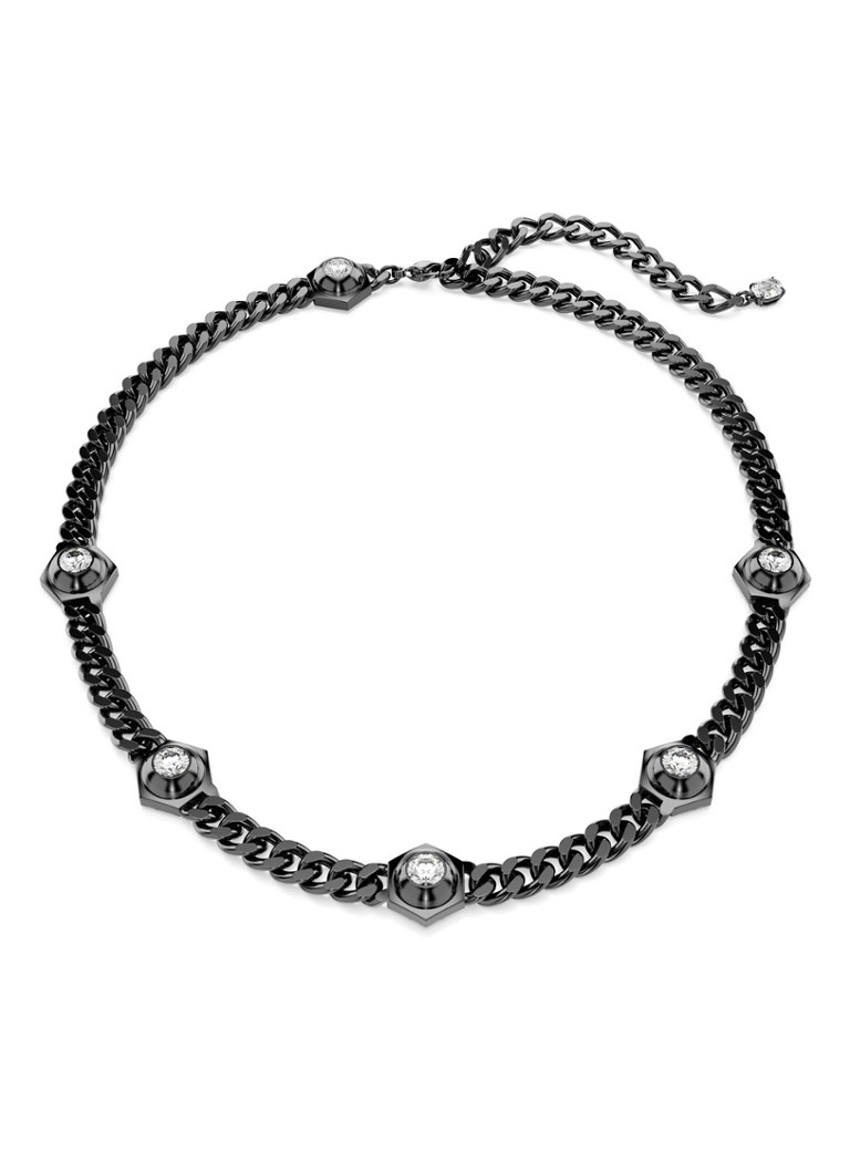 Collana Numina con cristalli Swarovski placcati in oro