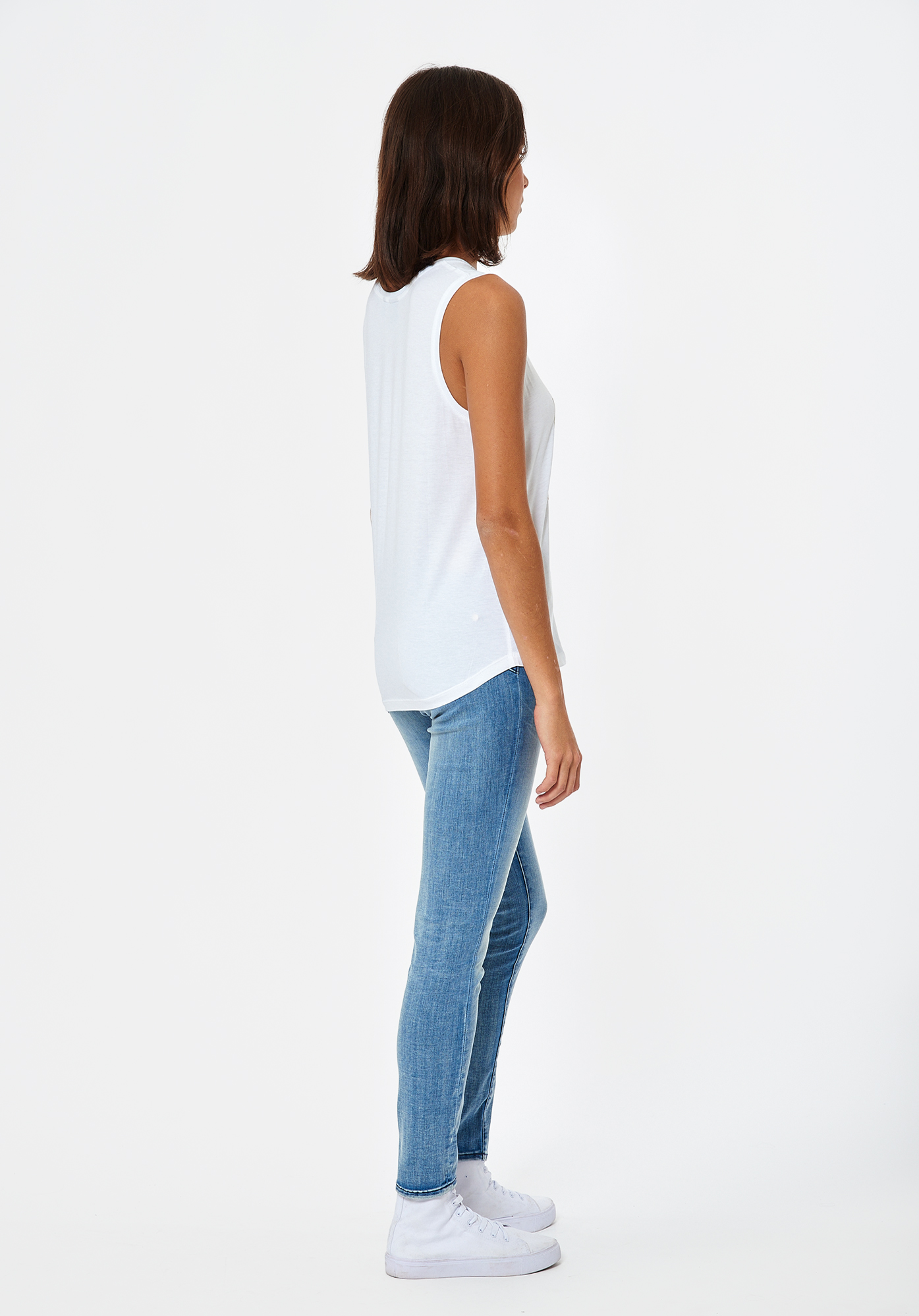 JUPAM  Débardeur blanc Femme