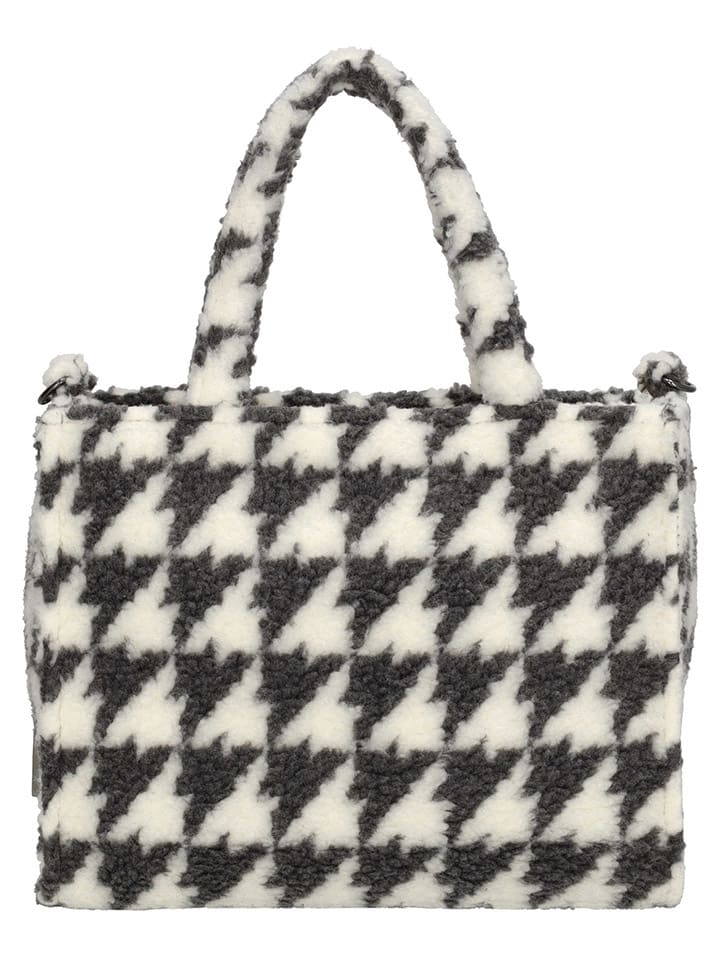 Beagles Henkeltasche in Weiß/ Schwarz - (B)27 x (H)22 x (T)10 cm günstig kaufen onesize