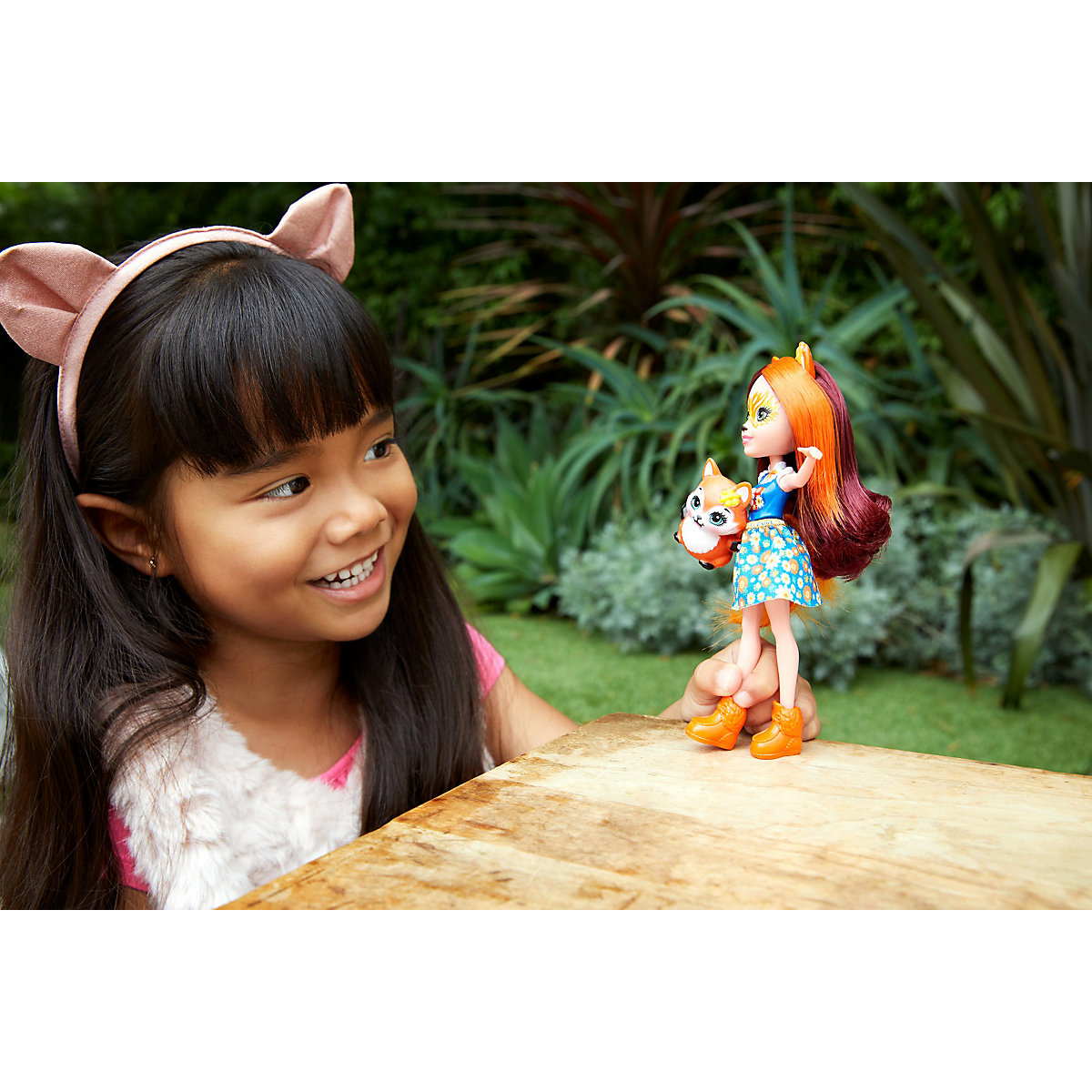 Enchantimals Felicity Fox & Flick Puppe