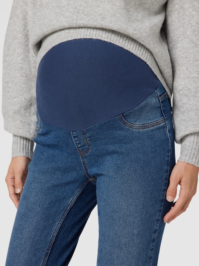 Skinny Fit Umstands-Jeans mit Stretch-Anteil in jeans