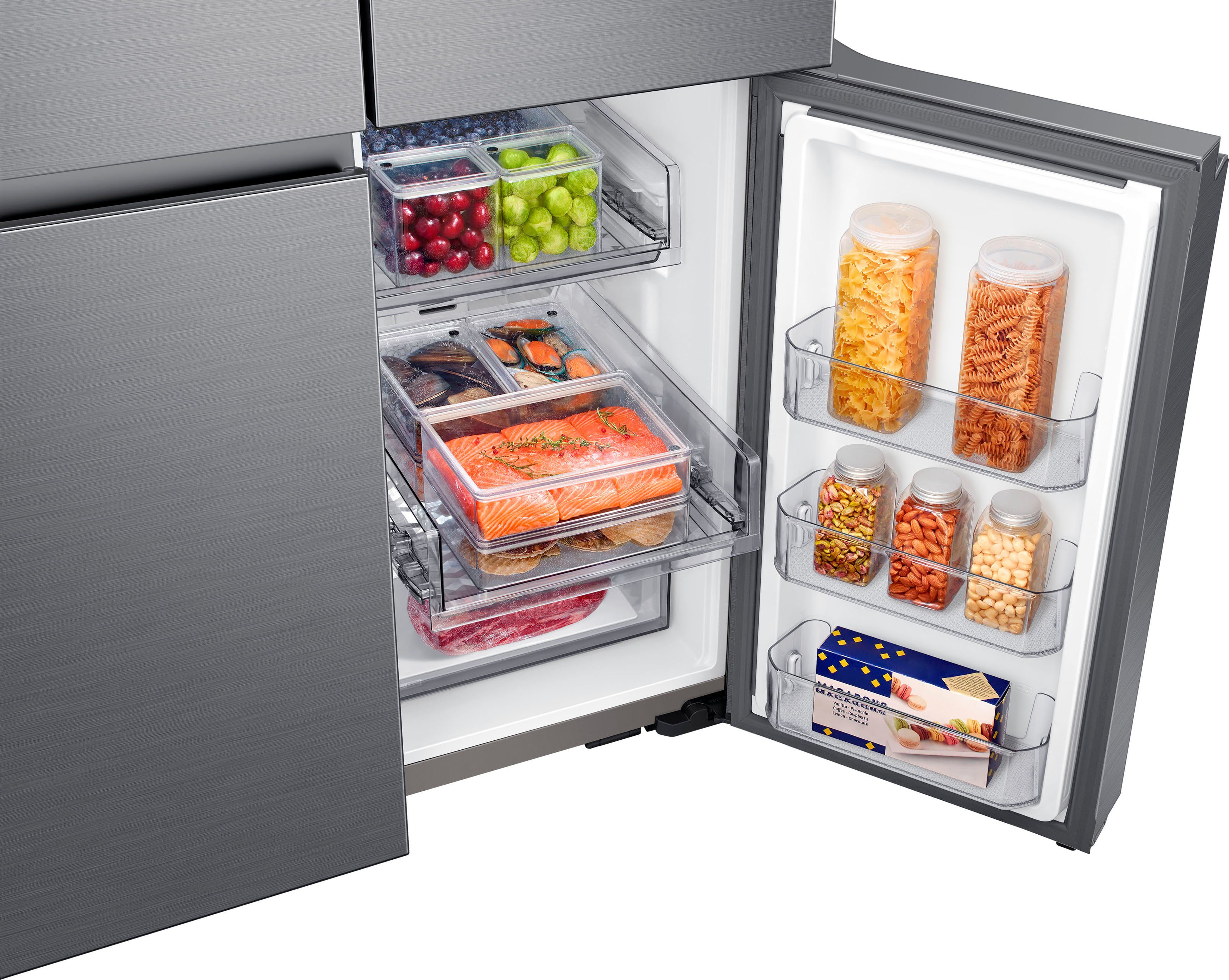 Samsung Multi Door RF65A967FS9, 182,5 cm hoch, 91,2 cm breit