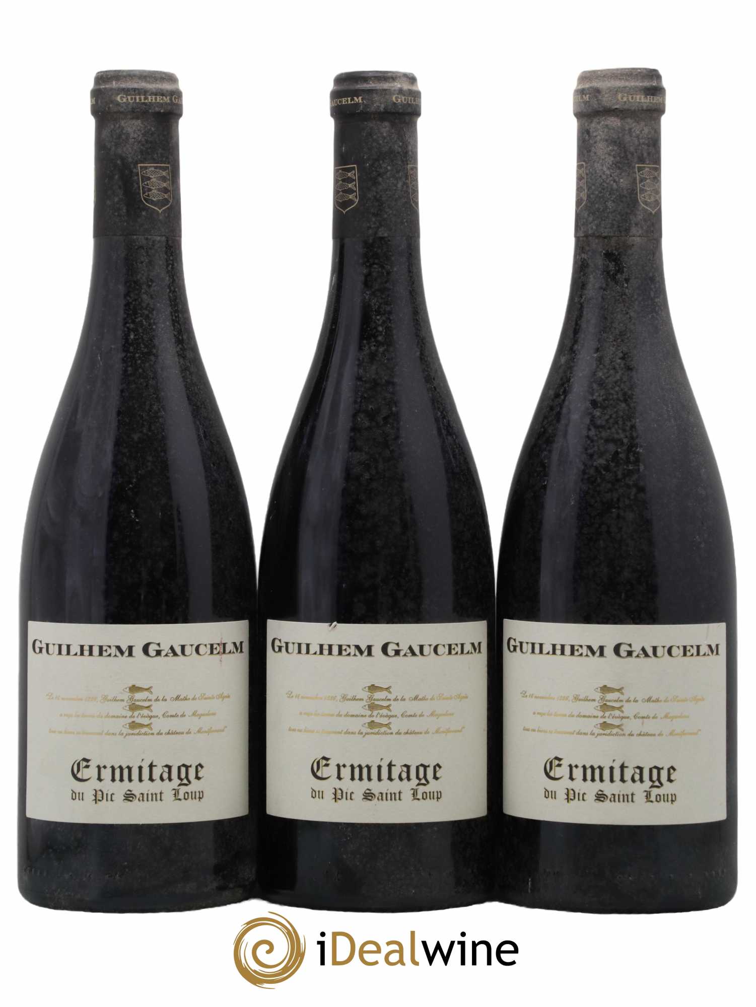 Pic Saint-Loup Héritage du Pic Saint-Loup (anciennement Ermitage) Guilhem Gaucelm  2015 - Lot de 3 Bouteilles
