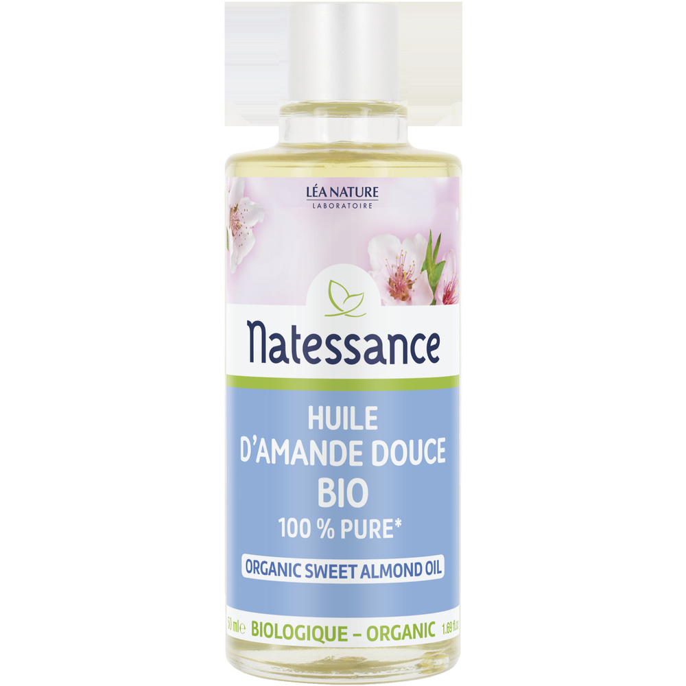 natessance Huile d'Amande douce bio - 100% pure*** Huile végétale