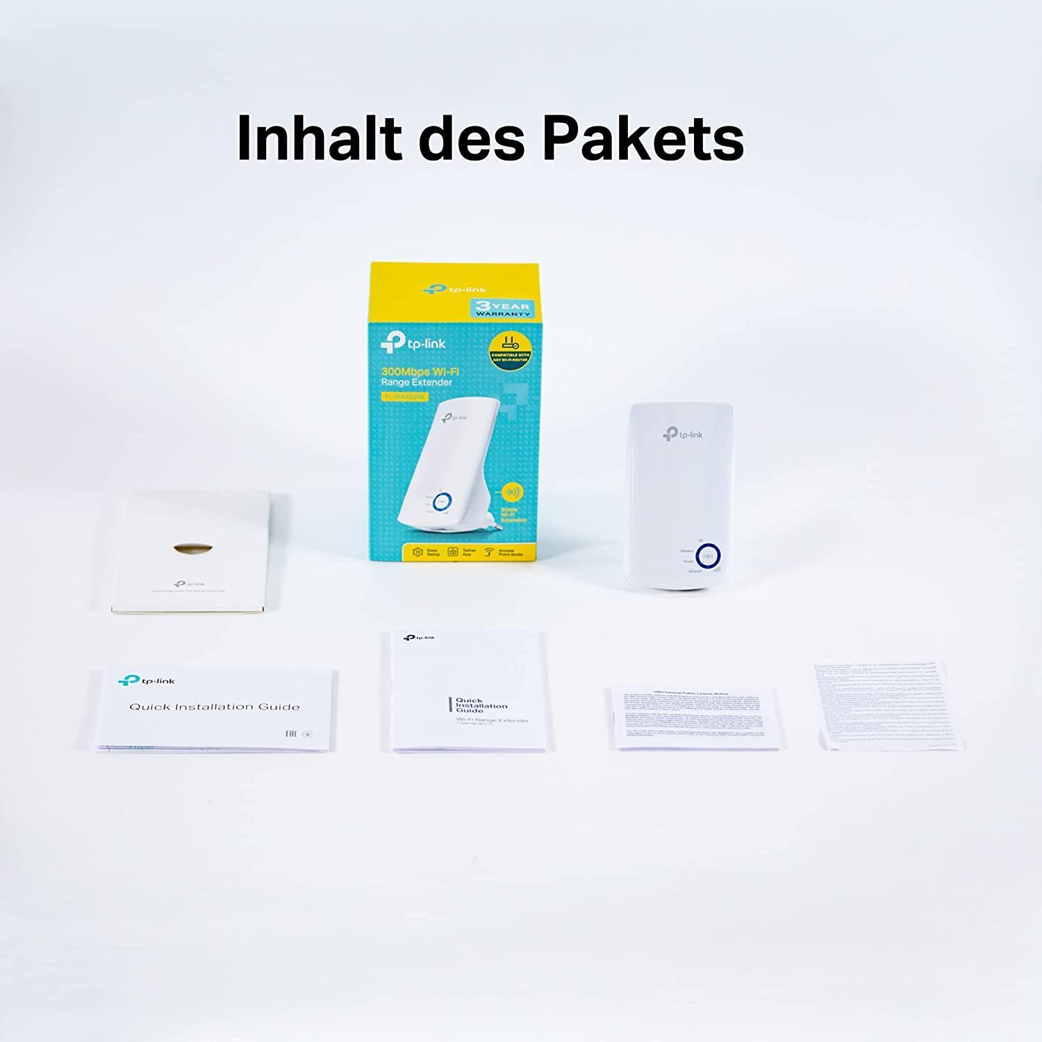 COFI 1453 WLAN Verstärker 300 Mbit/s App-Steuerung, Ethernet-Port, WPS, AP Modus WLAN-Repeater