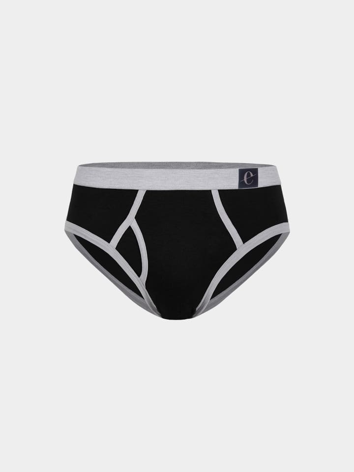 Erlich Textil  Slip THEO in schwarz günstig kaufen