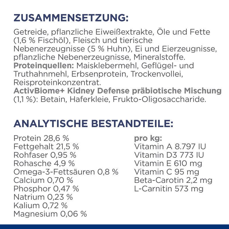 Hill's Nierendiät Hill's Prescription Diet k/d Kidney Care 1,5 kg