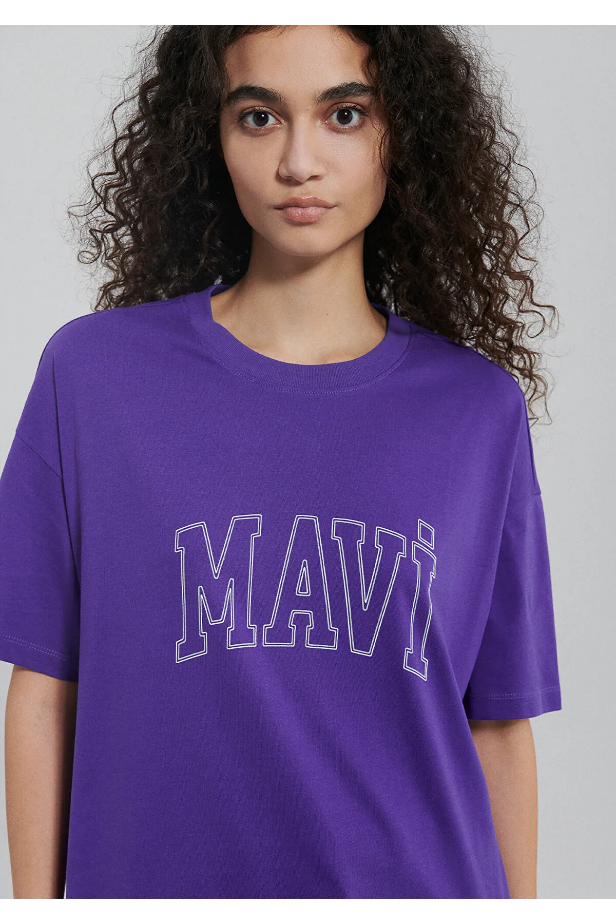 Mavi  T-Shirt - Lila - Regular Fit