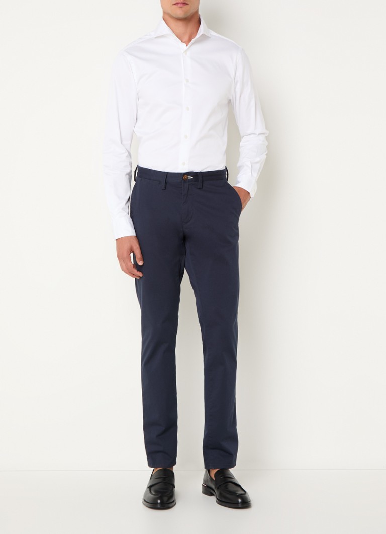 Tommy Hilfiger slim fit košulja s vezom logotipa