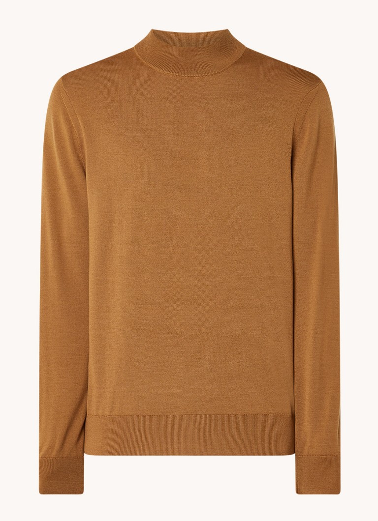 Maglione Sandro in lana pregiata con collo alto