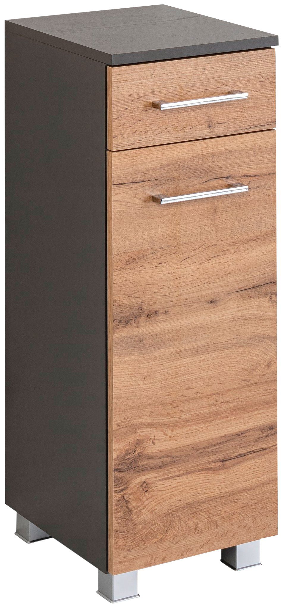 HELD MÖBEL Badmöbel-Set Avignon, (5-St), mit 3D-Spiegelschrank mit LED-Aufsatzleuchte