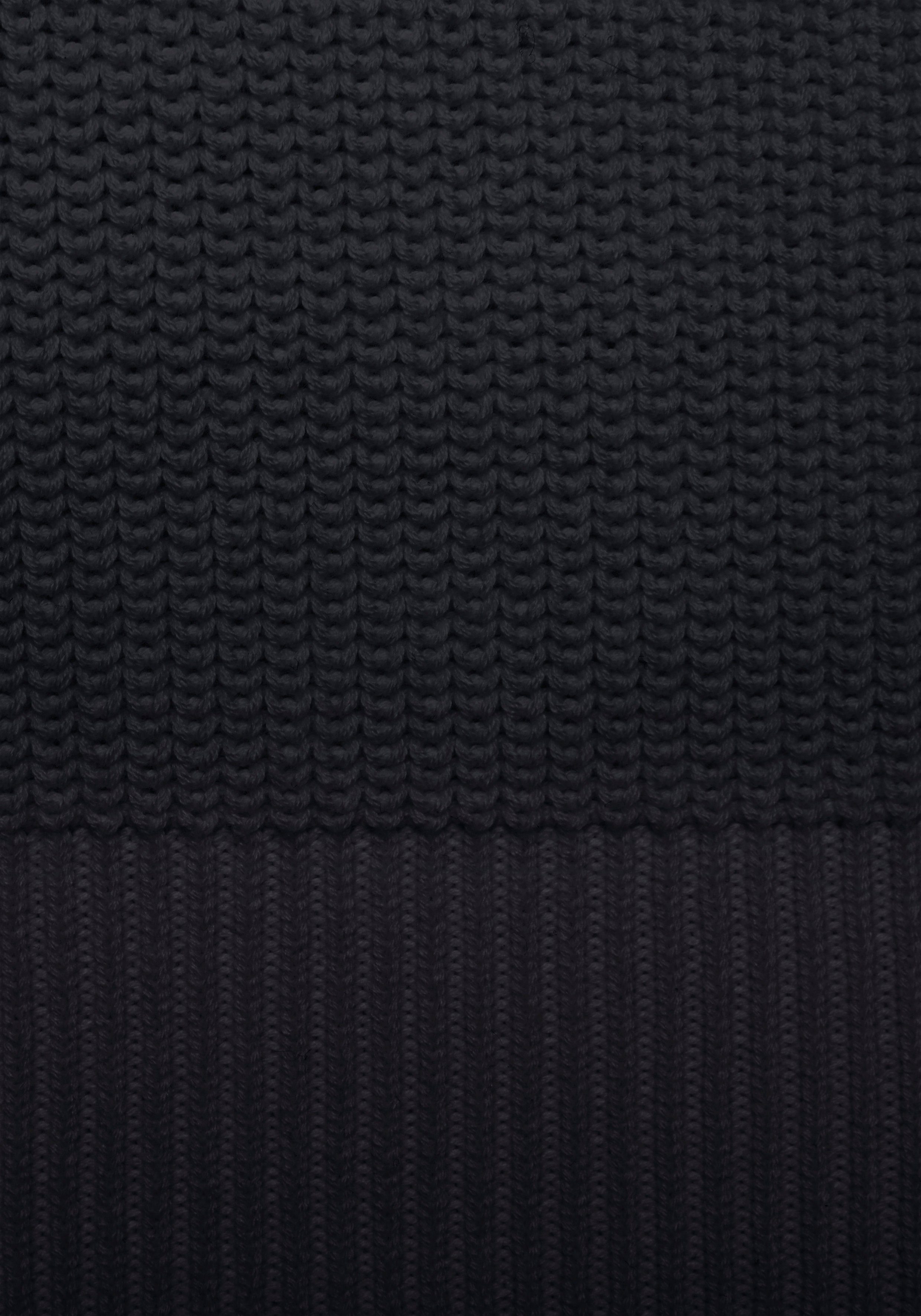 LASCANA Strickpullover mit Spitzenbesatz