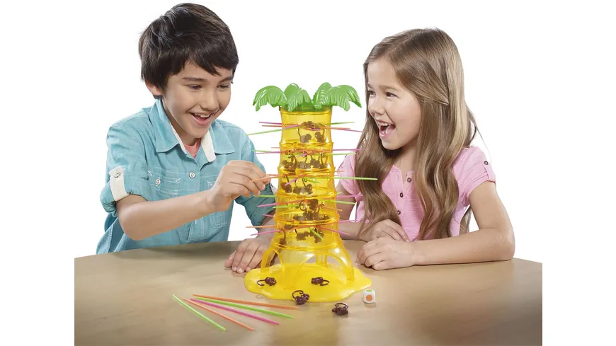 Mattel Games S.O.S. Affenalarm, Kinderspiel, Familienspiel