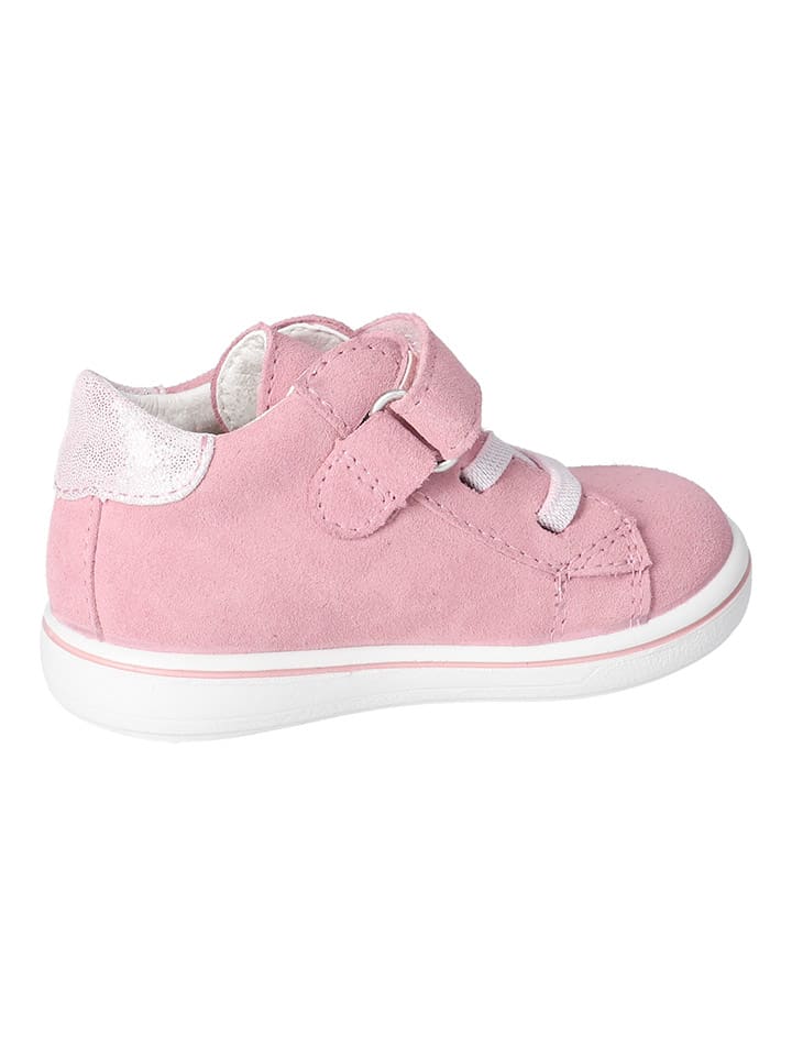 PEPINO Leder-Boots in Rosa günstig kaufen