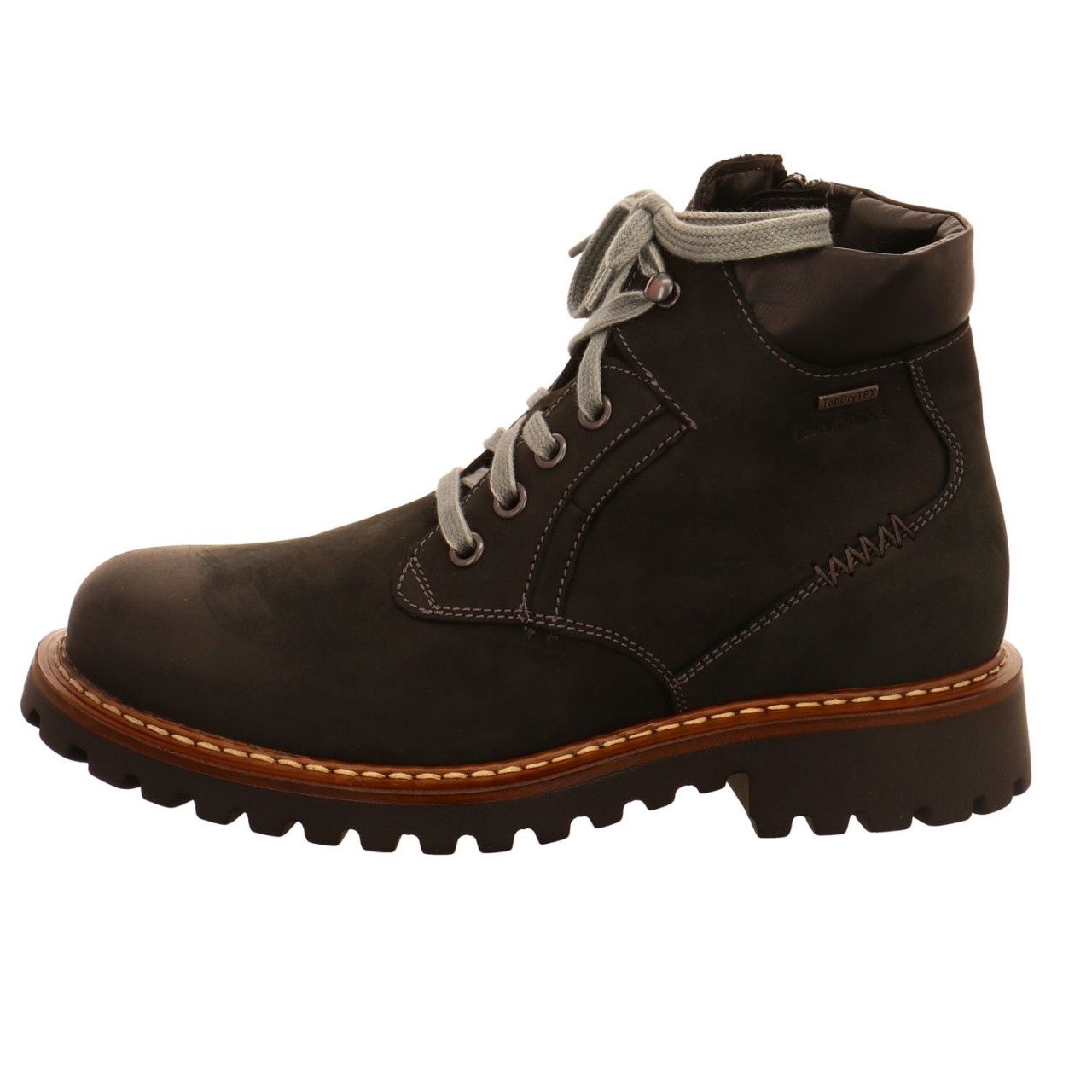 JOSEF SEIBEL Schnür-Stiefeletten schwarz