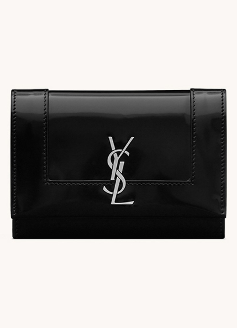 Geantă mică de mână Saint Laurent Cassandre, confecționată din piele de vițel.