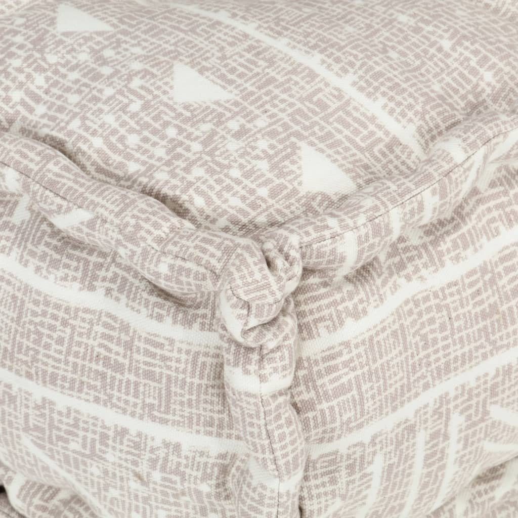 Klappmatratze 297477, möbelando, 69 cm hoch, (LxBxH: 70x70x69 cm), aus Baumwolle in Beige