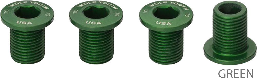 Wolf Tooth Components M8 10mm 4 Stk. Kettenblattschrauben kaufen | Bike-Discount